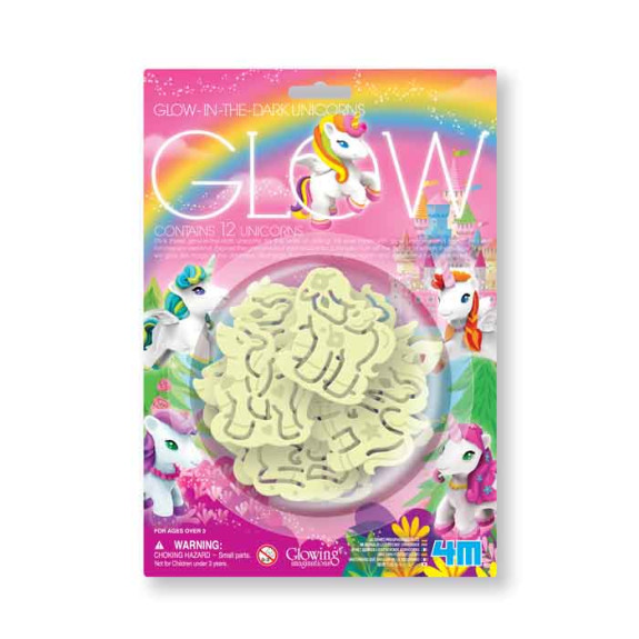 4M Card / Glow-In-The-Dark Unicorns